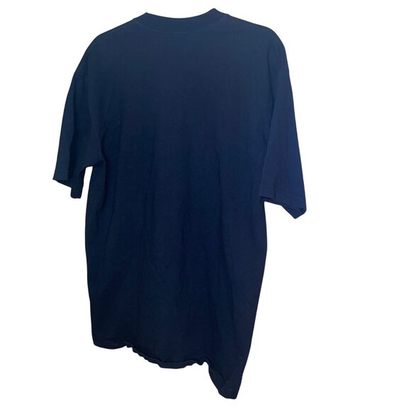 City Morgue Mens Tee Shirt Size Large Black Crystal Tiger Crew Neck Pure Cotton - Picture 5 of 6